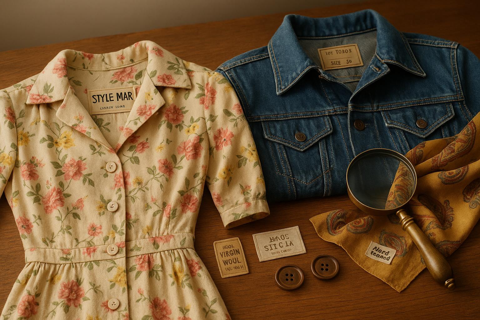 How to Spot Authentic Vintage Clothing