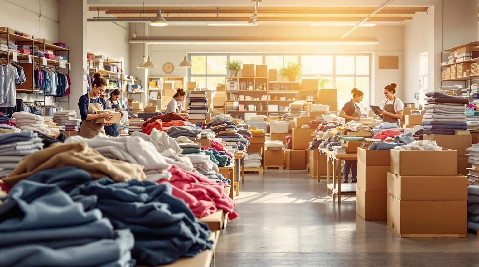 How Thrift Stores Process Donations
